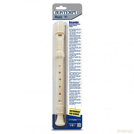 Bontempi 31 3623: Flauto Dolce Diteggiatura Barocca Blister