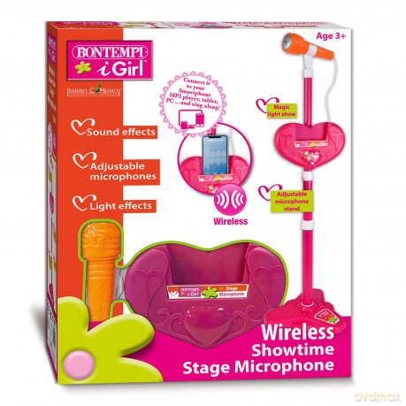 Bontempi 40 4871 - Microfono Da Palco Wireless. (Igirl)