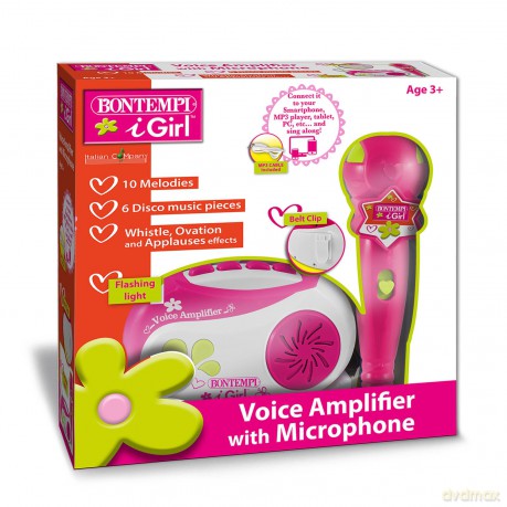 Bontempi 42 4172: Amplificatore Con Microfono E Connessione Mp3