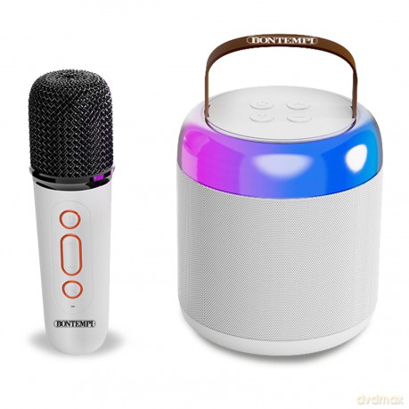 Bontempi 49 0210: Amplificatore Wireless Con Microfono Wireless Ed Effetti Luminosi