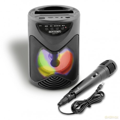 Bontempi 49 1010: Amplificatore Wireless Con Microfono Dinamico, Effetti Luminosi Ed Effetto Eco