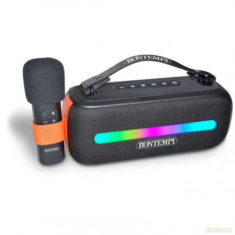 Bontempi 49 1050: Amplificatore Wireless Con Microfono Wireless, Effetti Luminosi