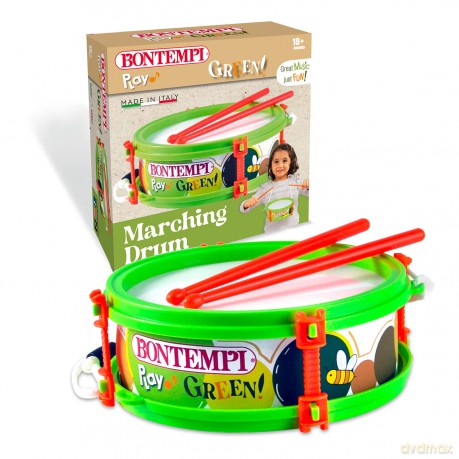 Bontempi 50 1935: Tamburo In Scatola. (Linea Play Green)