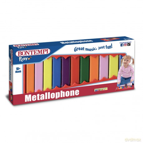 Bontempi 55 1133: Xilofono 11 Note Colorate In Scatola