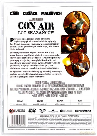 Con Air - Lot skazańców (Kolekcja Filmowe Przeboje) [DVD]
