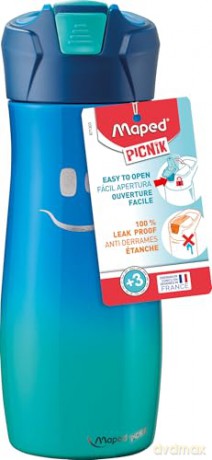 Borraccia Acciaio Ml580 Blu