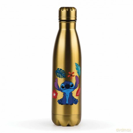 Borraccia Metallica Disney Stitch Oro