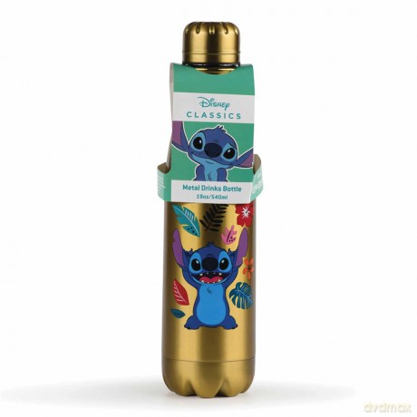 Borraccia Metallica Disney Stitch Oro