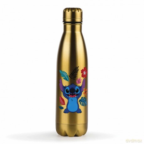 Borraccia Metallica Disney Stitch Oro