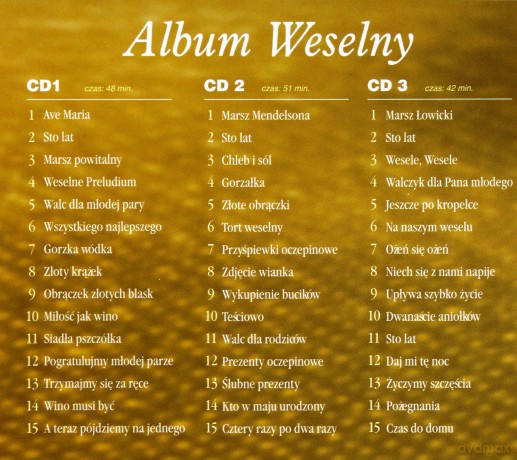 Weselny Album [3CD]