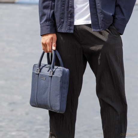 Borsa Avenue15 Nylon Riciclato Blu