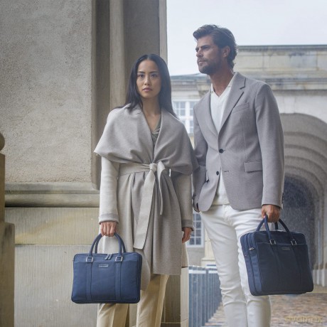 Borsa Ginza 16 Nylon Riciclato Blu
