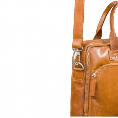 Borsa In Pelle Kronborg 16 Cuoio
