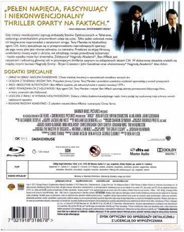 Operacja Argo (Premium Collection) [Blu-Ray]