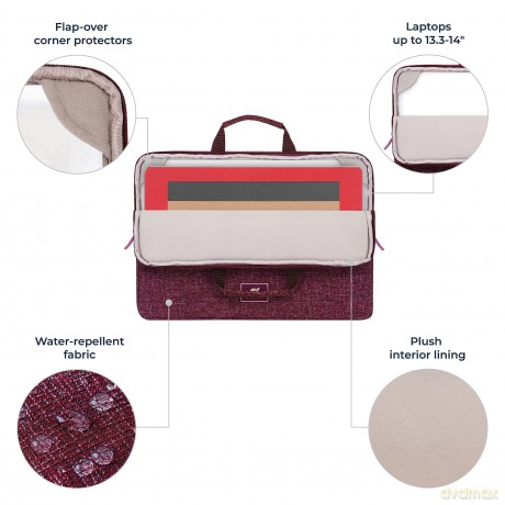 Borsa Notebook 13 3 Rossa