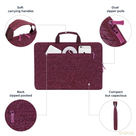 Borsa Notebook 13 3 Rossa