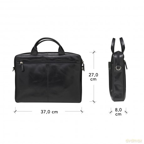 Borsa Pelle Amalienborg 15 Nero