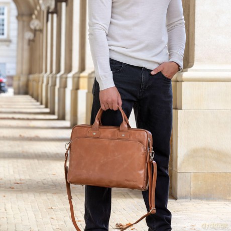 Borsa Pelle Kronborg 15 Cuoio