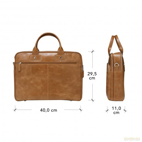 Borsa Pelle Kronborg 15 Cuoio