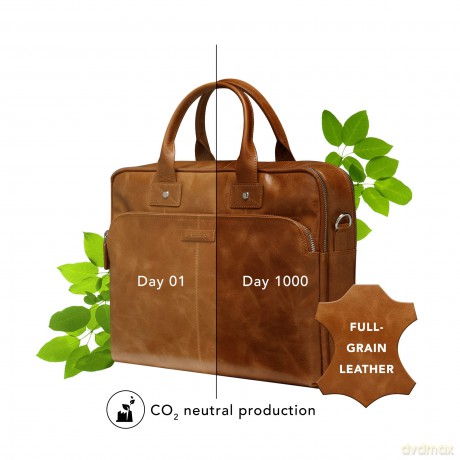 Borsa Pelle Kronborg 15 Cuoio