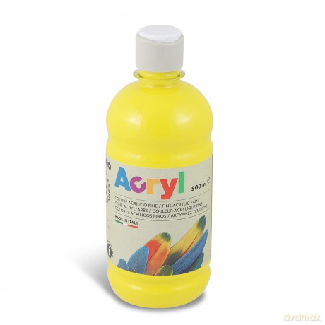 Bott 500ml Temp Acril Giallo Prim