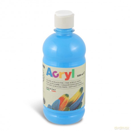 Bott 500ml Temp Acrilica Cyan