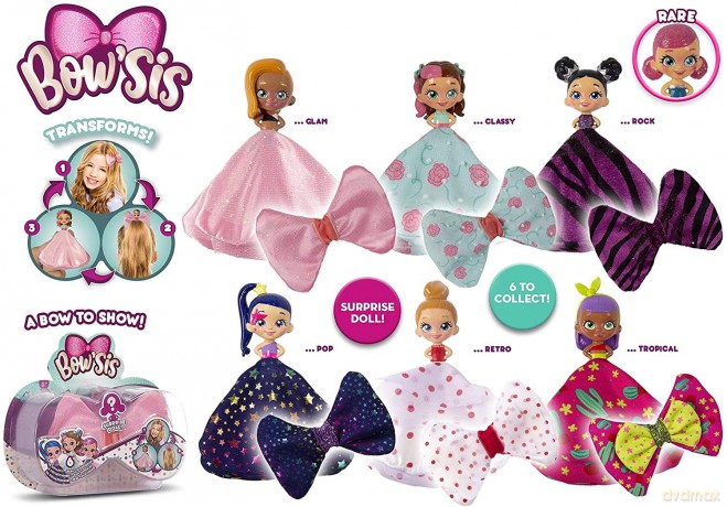 Bow'Sis - Fiocco Che Diventa Mini Bambolina (Assortimento)
