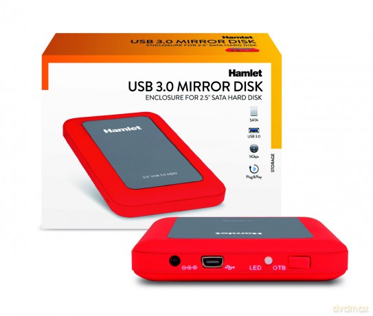 Box 2 5 Usb3.0 Rugged Mirror Red