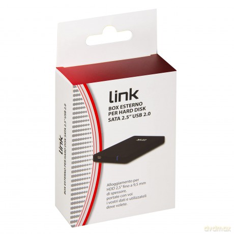 Box Esterno Usb 2.0 Hdd Sata 2.5