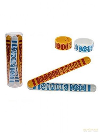 Braccialetto Morbidoso Slap Campioni Si Nasce 215x25x2 Mm (Assortimento)