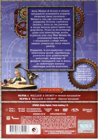 Wallace i Gromit w  Świecie Wynalazków [2DVD]