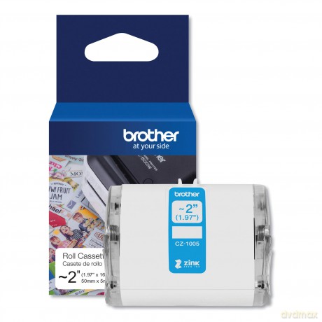 Brother 50mm Continuous Roll Cassette 5 Metre Long