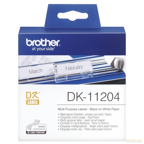 Brother Cz-1001 Full Colour Continuous Label Roll 9mm X 5m