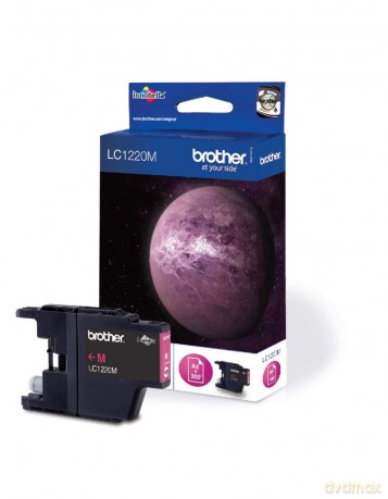 Brother Lc1220m - Print Cartridge - 1 X Magenta - 300 Pages