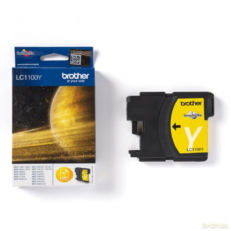 Brother Original Lc1100y Yellow Ink Cartridge