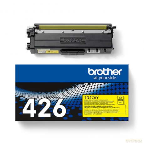Brother Super Jumbo Toner Tn-426y Yellow - Suitable For Hl-L8360cdw, Mfc-L8900cdw