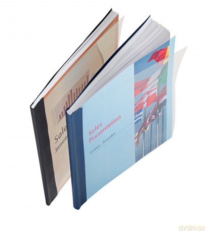 Buchbindemappen Blau 71-105bl.