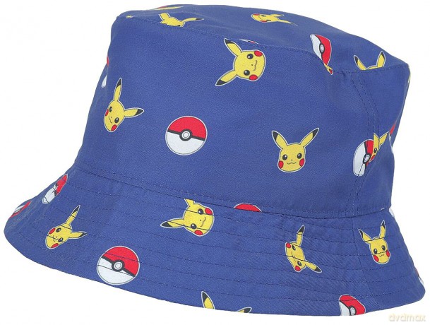 Bucket Hat Pokemon Pikachu & Pokeball