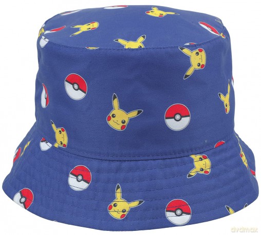 Bucket Hat Pokemon Pikachu & Pokeball