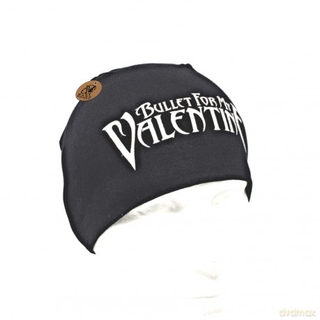Bullet For My Valentine Beanie Hat: Logo (Discharge Print)
