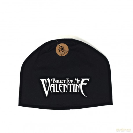 Bullet For My Valentine Beanie Hat: Logo (Discharge Print)