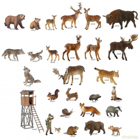 Bullyland: Animali Della Foresta - Cerva Rossa