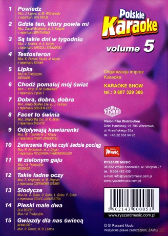 Polskie Karaoke vol. 5 [DVD]