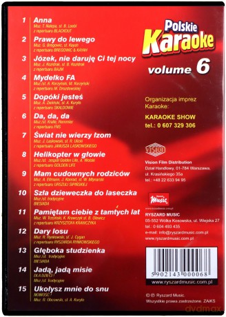 Polskie Karaoke vol. 6 [DVD]