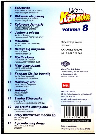 Polskie Karaoke vol. 8 [DVD]