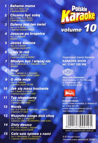 Polskie Karaoke vol. 10 [DVD]