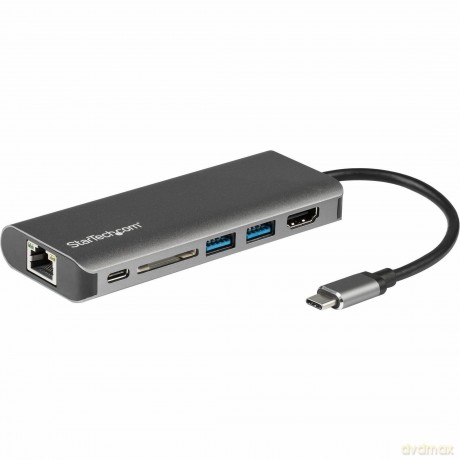 C Multiport Adapter With Sd Pd - 4k Hdmi - Gbe - 2x Usb-A
