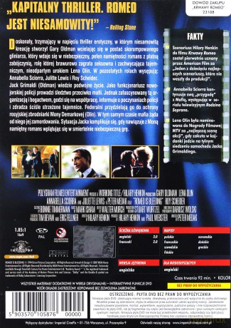 Krwawy Romeo [DVD]