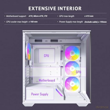 C3 Argb White Cabinet