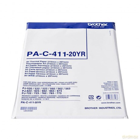 Papier termiczny Brother PA-C 411 A4 100 arkuszy